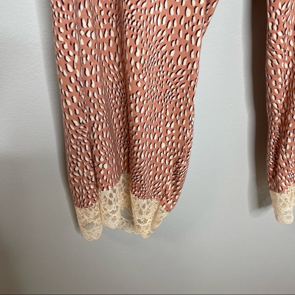 Soma Cool Nights Lace Trim Crop Pajama Set - Picture 7 of 13